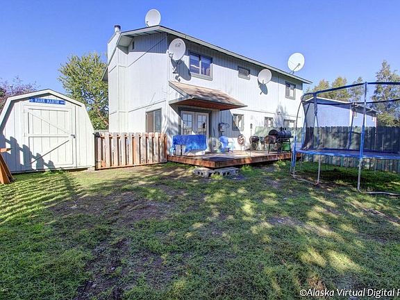 Large back yard