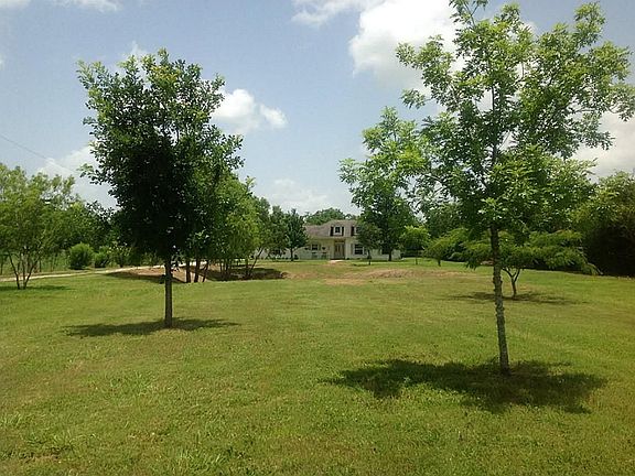 Pond in the front yard.