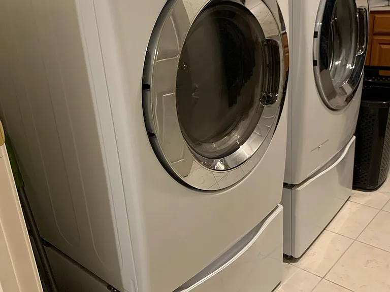 New Washer-Dryer in Laundry room