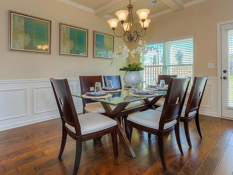 Dining Room ( Actual House has Floor stain)
