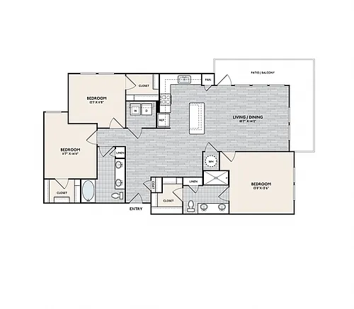 Floor plan C2A