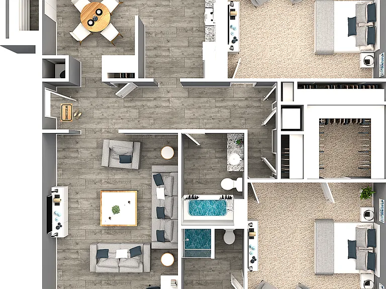 2 Bedroom 2 Bathroom 2 Bedroom 2 Bathroom