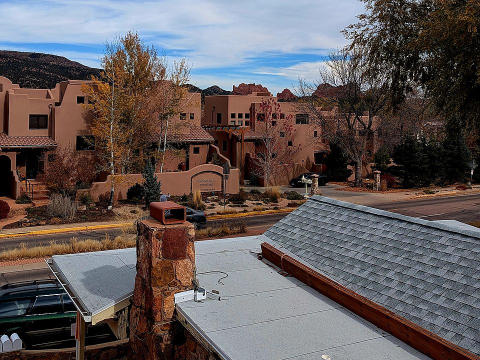 View from the deck of the Garden of the Gods.