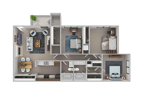 Floor plan Giant Oak