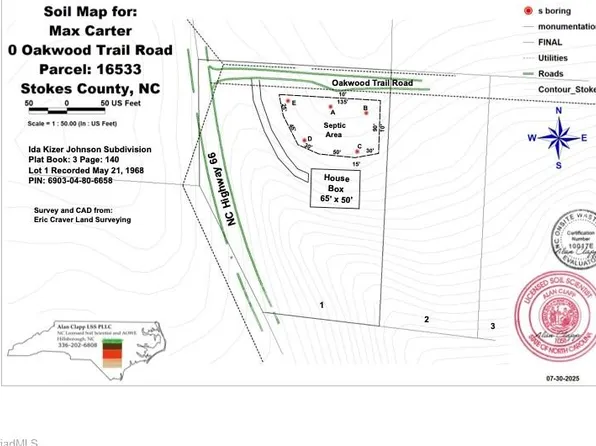 1704AC Oakwood Trail Rd Lot 1, King, NC 27021