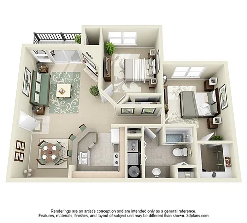 Floor plan Residence 3 Luxury