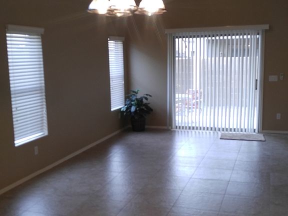 great room-with blinds