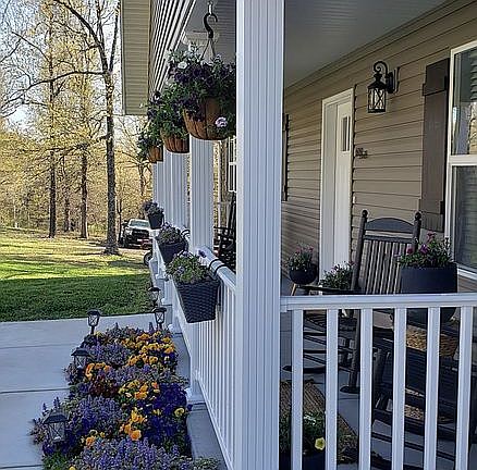 Flower beds!