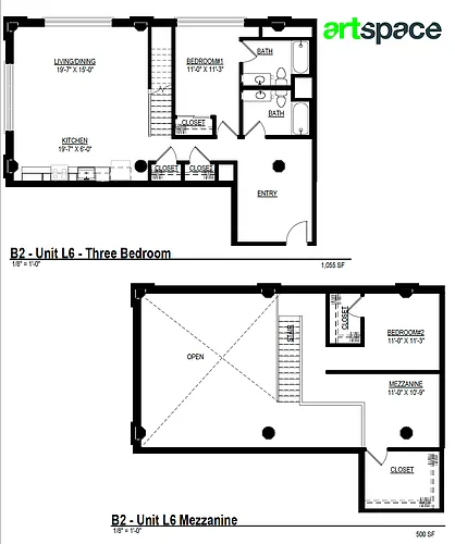 Floor plan 3 Bedroom