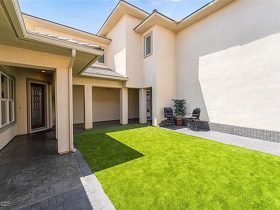 Private courtyard.