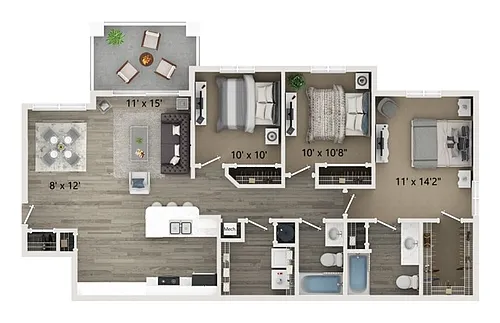 Floor plan C1