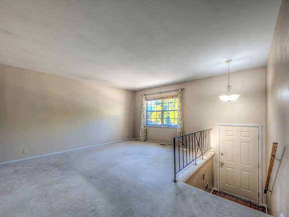 Front door entry and living room