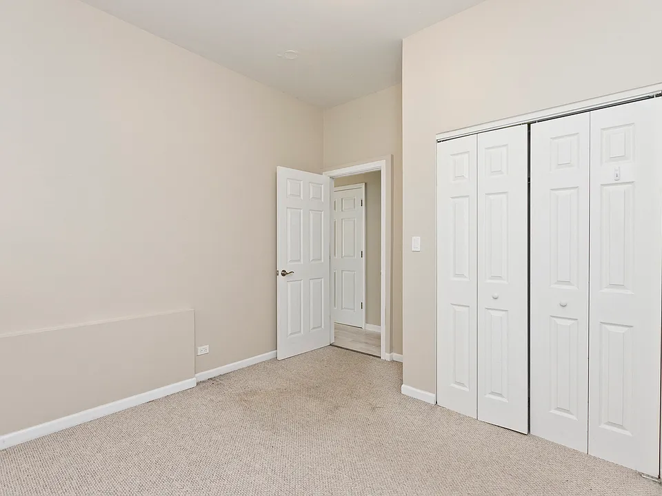 Unit #1F bedroom