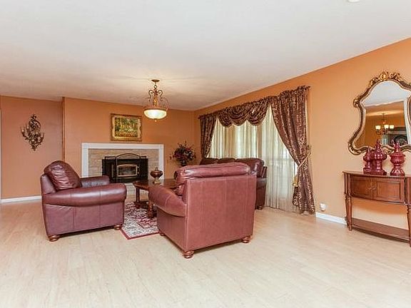 Formal Living Room - Wood Burning Fire Place