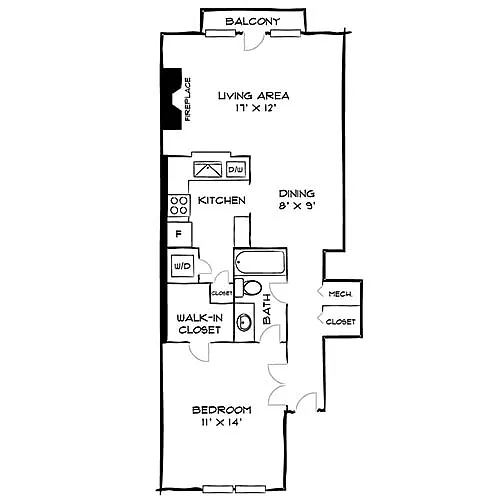 Floor plan Design 1F