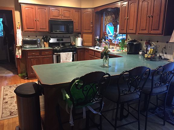 large kitchen work area