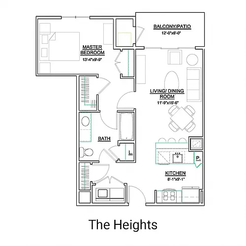 Floor plan Trexler