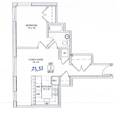 Floor plan M4 The Cathedral
