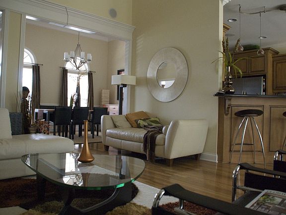 Living Area and Kitchen Bar