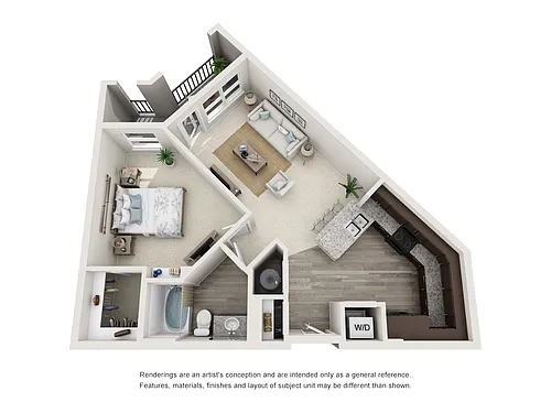 Floor plan The Bourne