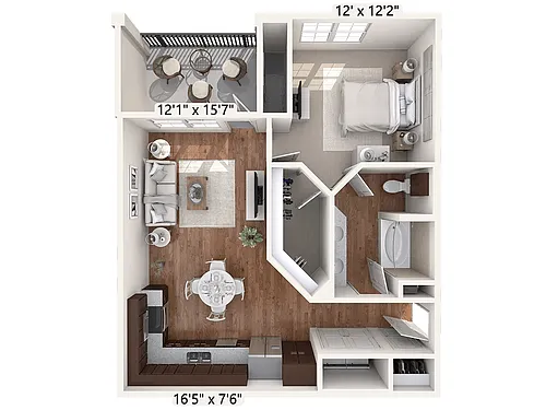 Floor plan Azul