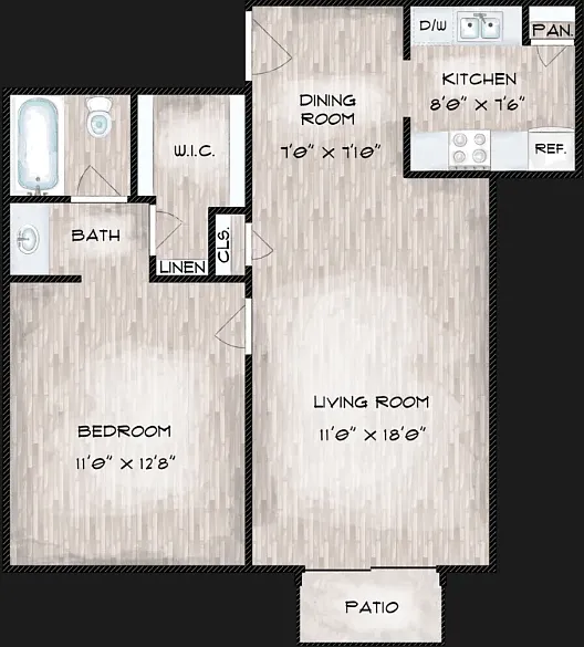 Floor plan A4