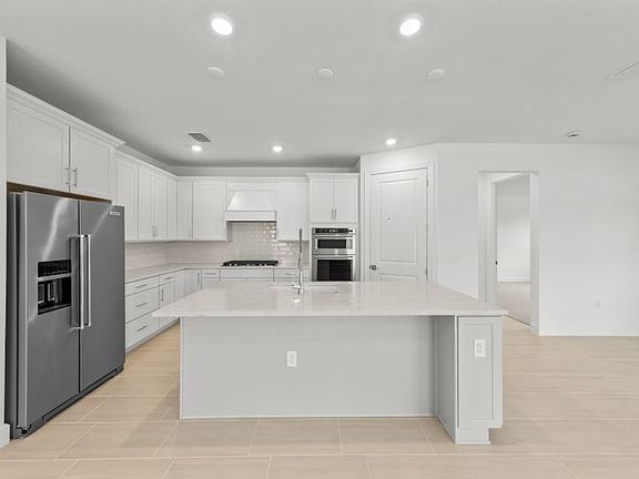 Chef-inspired kitchen with designer finishes