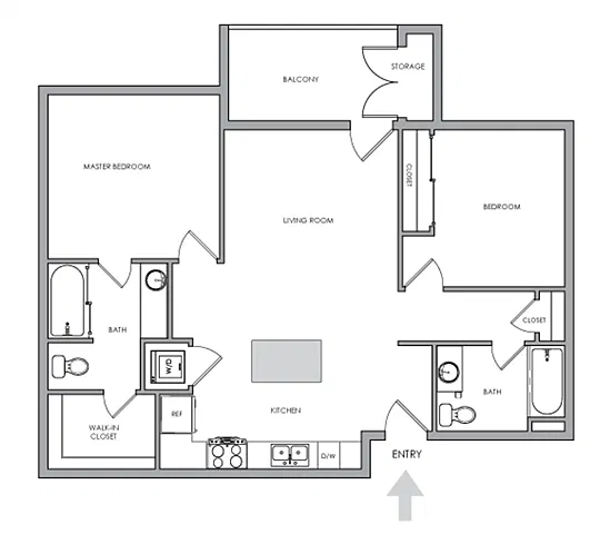 Floor plan Laguna