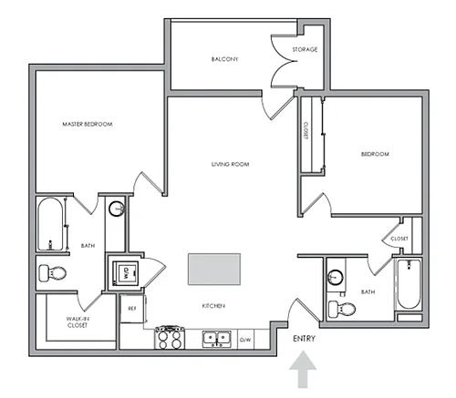 Floor plan Laguna