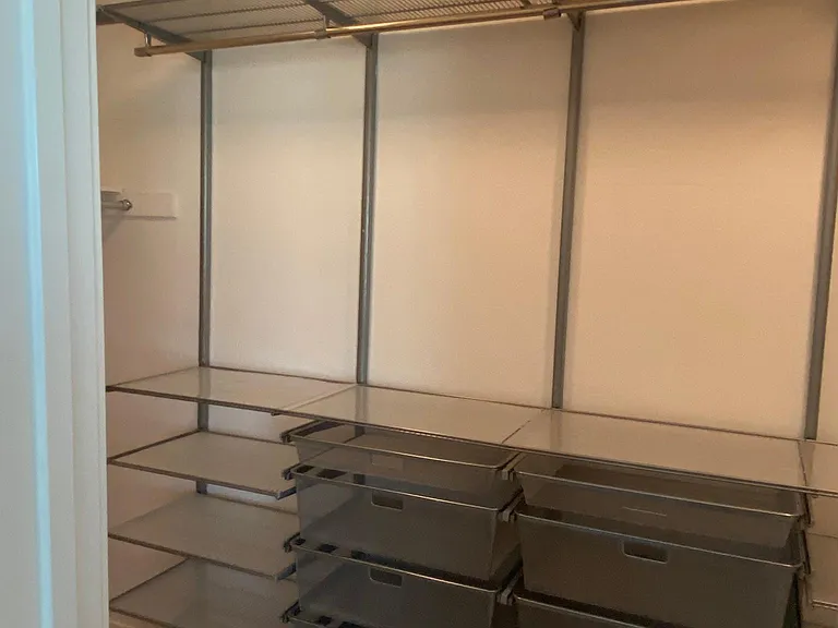 Master bedroom closet