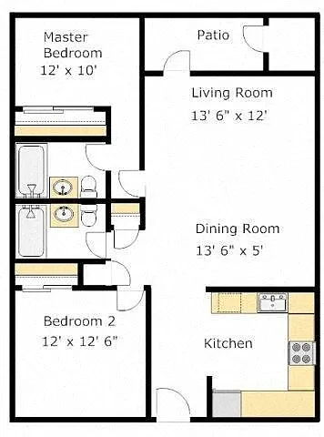 Floor plan B3