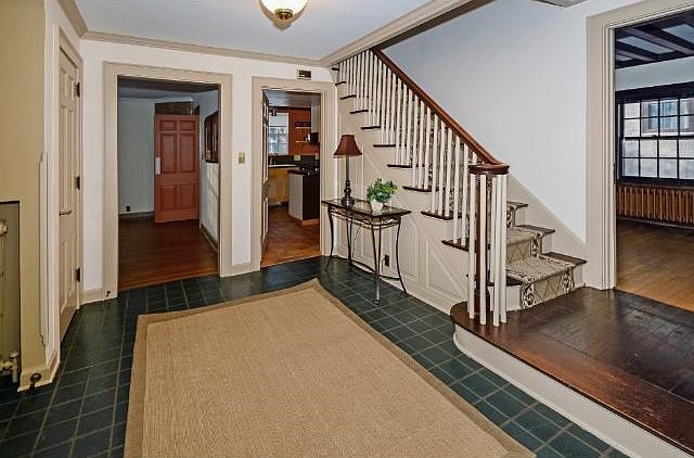 Great your family and friends in the spacious front entry.