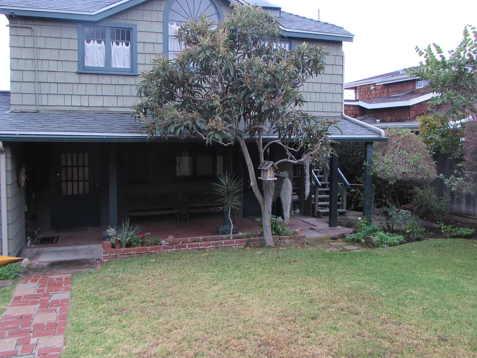 Front of fourplex