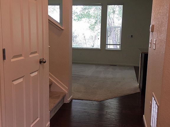 Hallway to living room