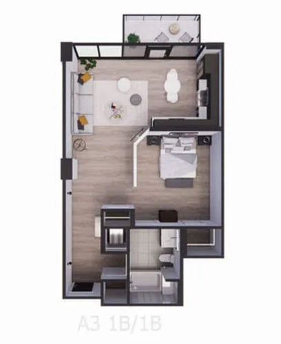 Floor plan A3A
