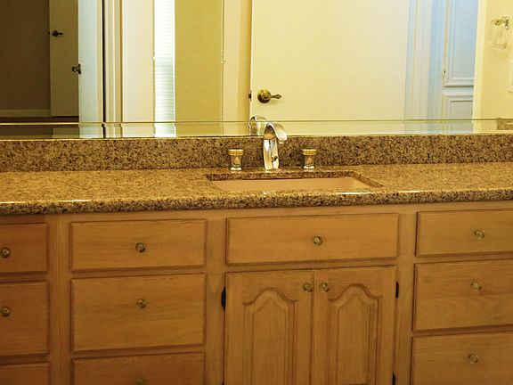 One of two sinks in master bath