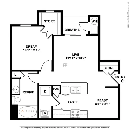 Floor plan Tierra