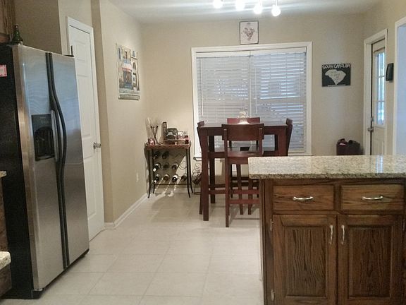 open kitchen w/eat in area