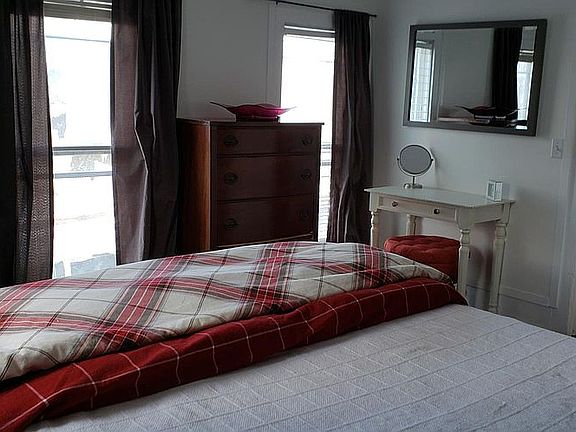 Master Bedroom in Winter.