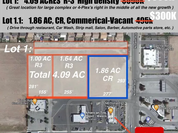 0 N Palm Ave, Wasco, CA 93280