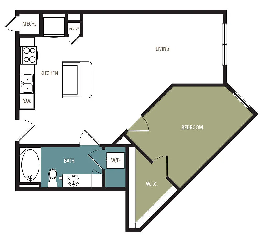 Floor plan A2A