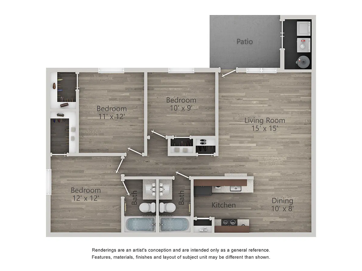 Floor plan C1