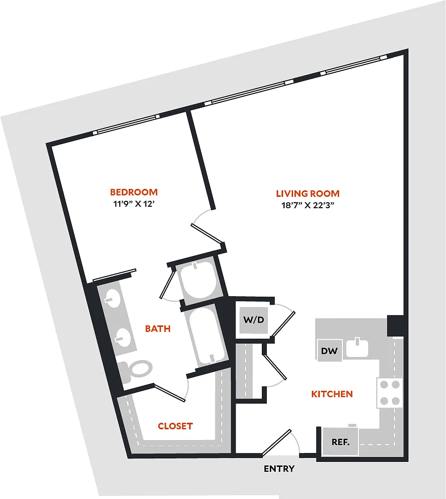 Floor plan Plan 1F