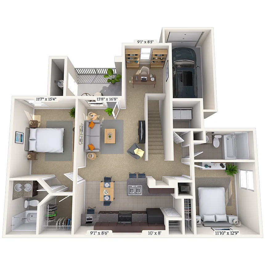 Floor plan 22D