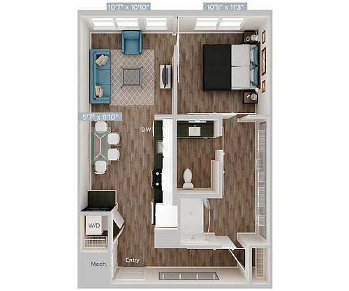 Floor plan AM08_701