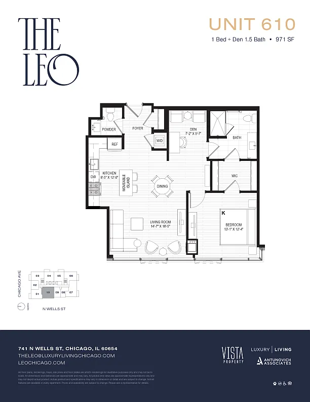 Floor plan 610