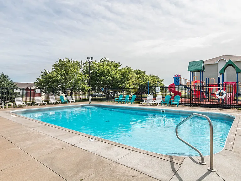 Enjoy a dip in the pool