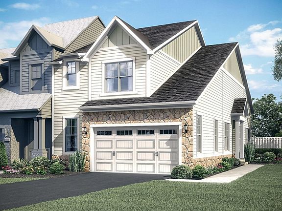 The Patapsco by Winchester Homes - Elevation 02