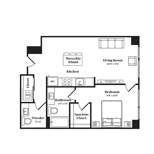 Floor plan A10