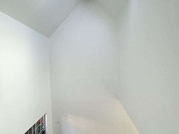 Vaulted Ceiling with Skylight in Living Room